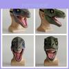 Jurassic World Dinosaur Latex Mask Headgear Tyrannosaurus Rex Halloween Cosplay Prop