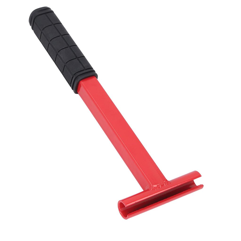 Hinge Adjustment Tool Commercial Door 0.134 Gauge Bender Wrench Carbon Steel with Rubber Long Handle