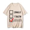 Single Taken Benson Boone T-shirt Hip Hop Manga Comic Tshirt Cotton Short Sleeve Casual Tee-shirt Print T Shirt