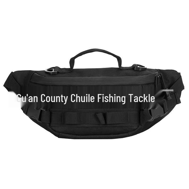 Luya Men's Multifunctional Waterproof Waist Bag for Fishing and Outdoor Travel