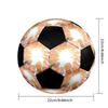 Soccer Ball Colorful Machine Stitched PVC Size 5 Team Training Competition Ready Durable High-Bounce Cool Sports Gift