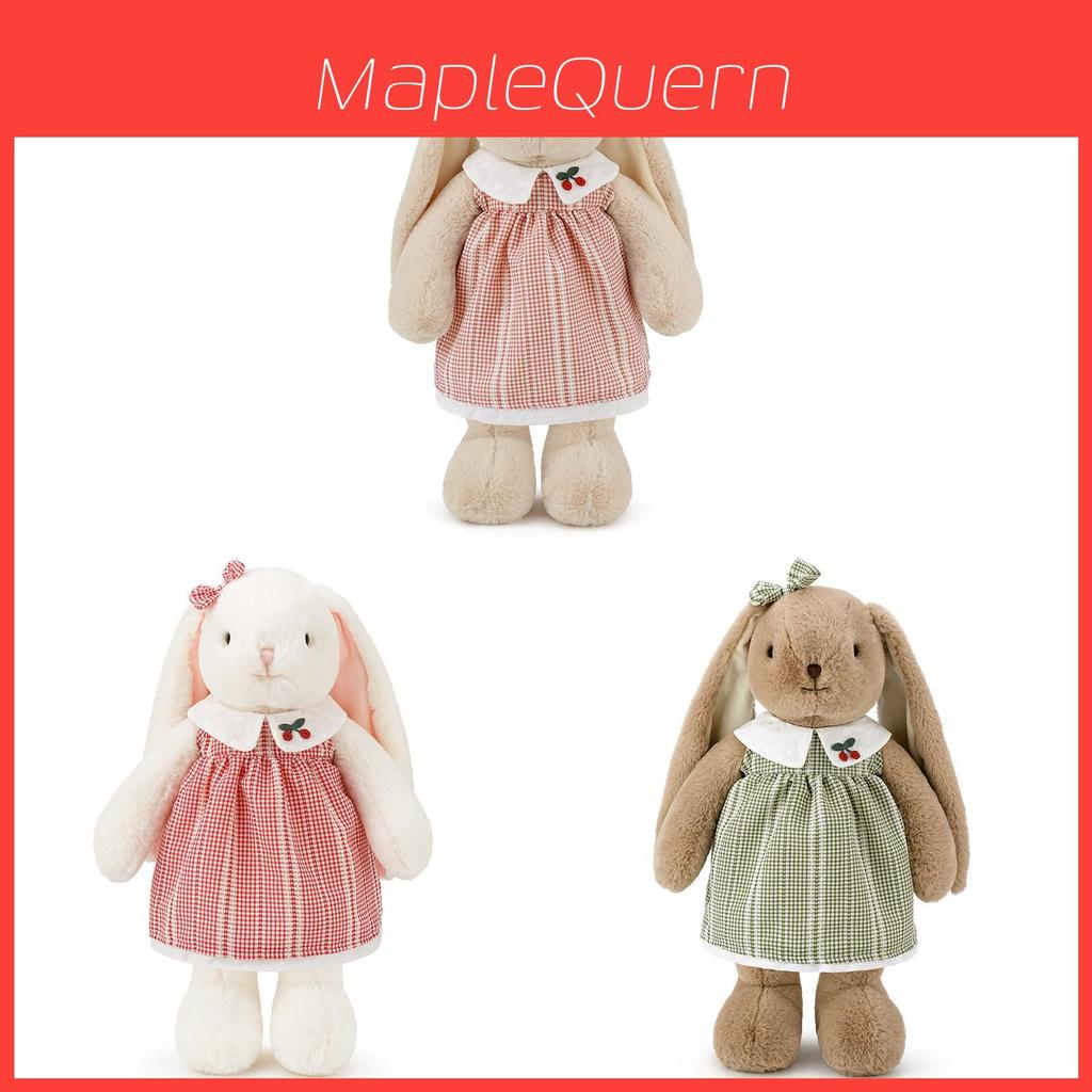 Plush Bunny Stuffed Animal With Soft Short Pile For Kids Birthday Gift