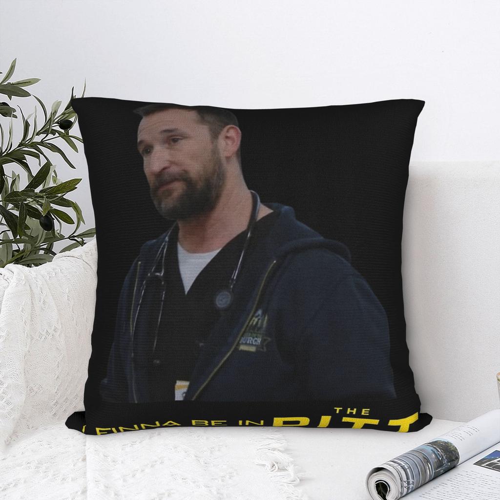 The Pitt Pillow Cover Merch Printed Cushion Cover Gift Dr. Jack Dr. Robby Pillow Case Cover Car Multi-Size