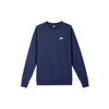 Nike Sportbekleidung Club Fleece Rundhals-Sweatshirt Midnight Navy/Weiß Unisex Streetwear BV2662-410