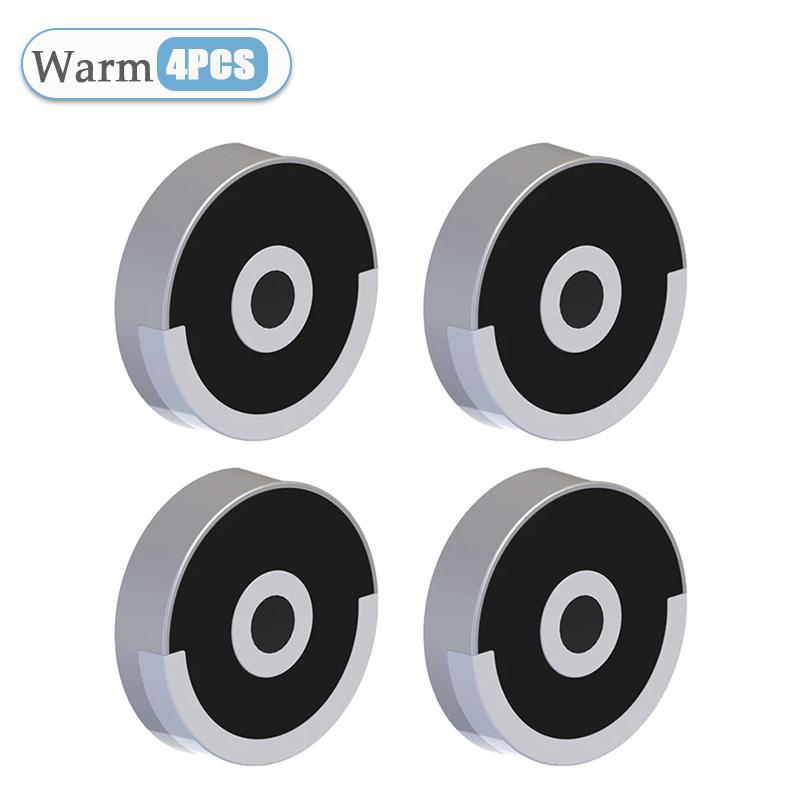 Kompakt berøringsaktivert LED-håndveskelys Bærbar rund berøringsveskelampe Klips på Høy lysstyrke Håndveske Nattlys Kvinner