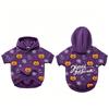 Custom Printed Knit Pet Hoodie for Dogs and Cats, Multicolor