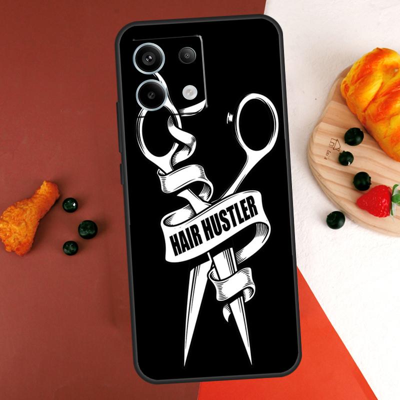 Barber Shop Hair Stylist Salon Case For Xiaomi Redmi Note 14 13 Pro 9 10 11 12 Pro 10S 11S 12S Redmi 14C 13C 10C 12C Coque