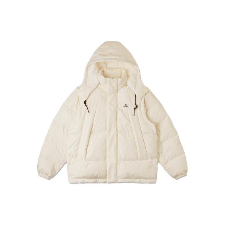 Converse Premium Short Down Jacket Asia Sizing Egret Men s 10025253-A01 XL