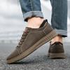 Μόδα Φθινόπωρο Χειμώνας Ανδρικά Casual Παπούτσια Νέα Μόδα Όλα-ταιριάζουν Ανδρικό Sneaker Δέρμα Αγελάδας Γνήσιο Επίπεδα Παπούτσια για Περπάτημα Ταξίδι Ανδρικό Μέγεθος 36-49
