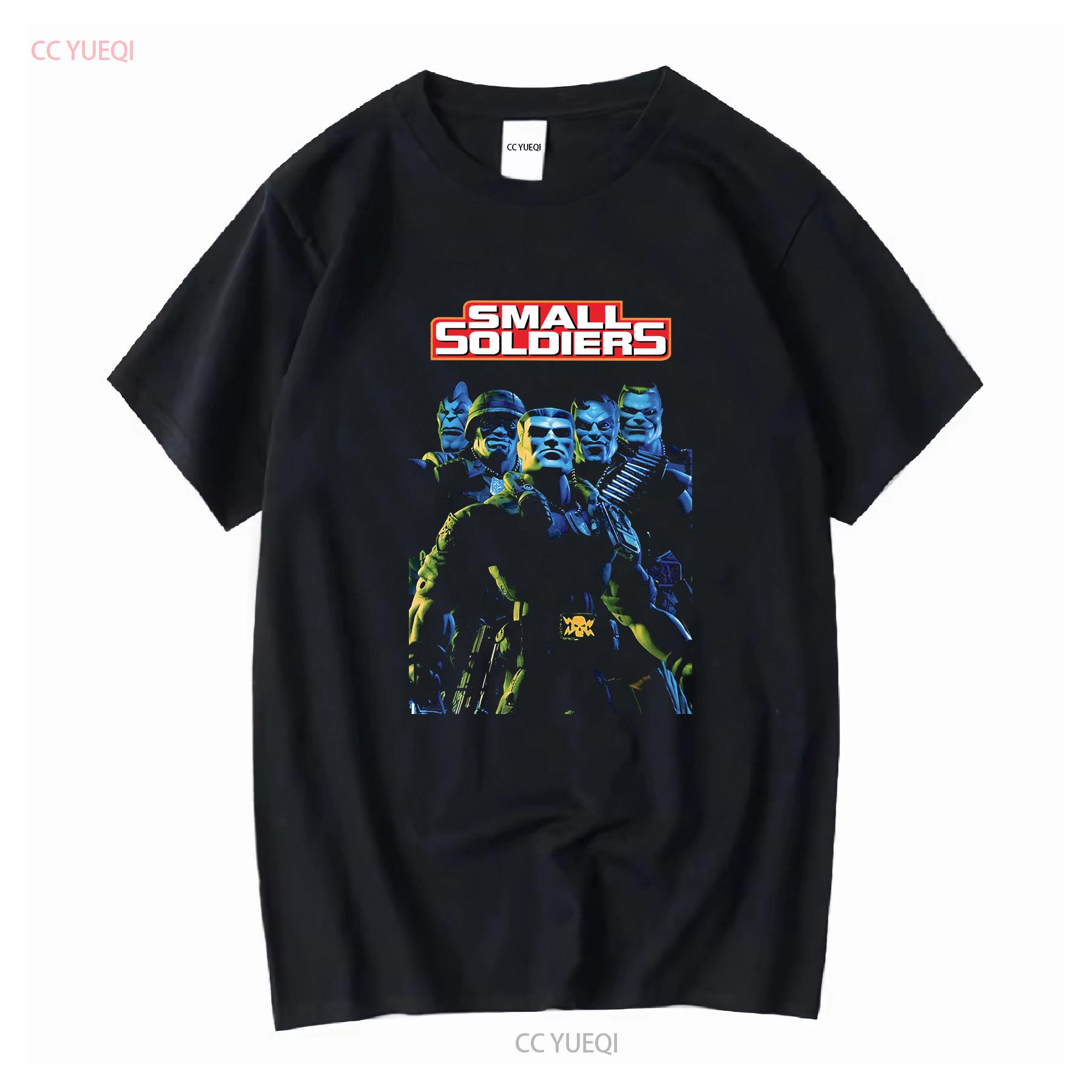 

Small Soldiers T shirt Bella Canvas long or short sleeves vintage Washed Slightly Stretched graphic Unisex fashion Comfortable 4XL