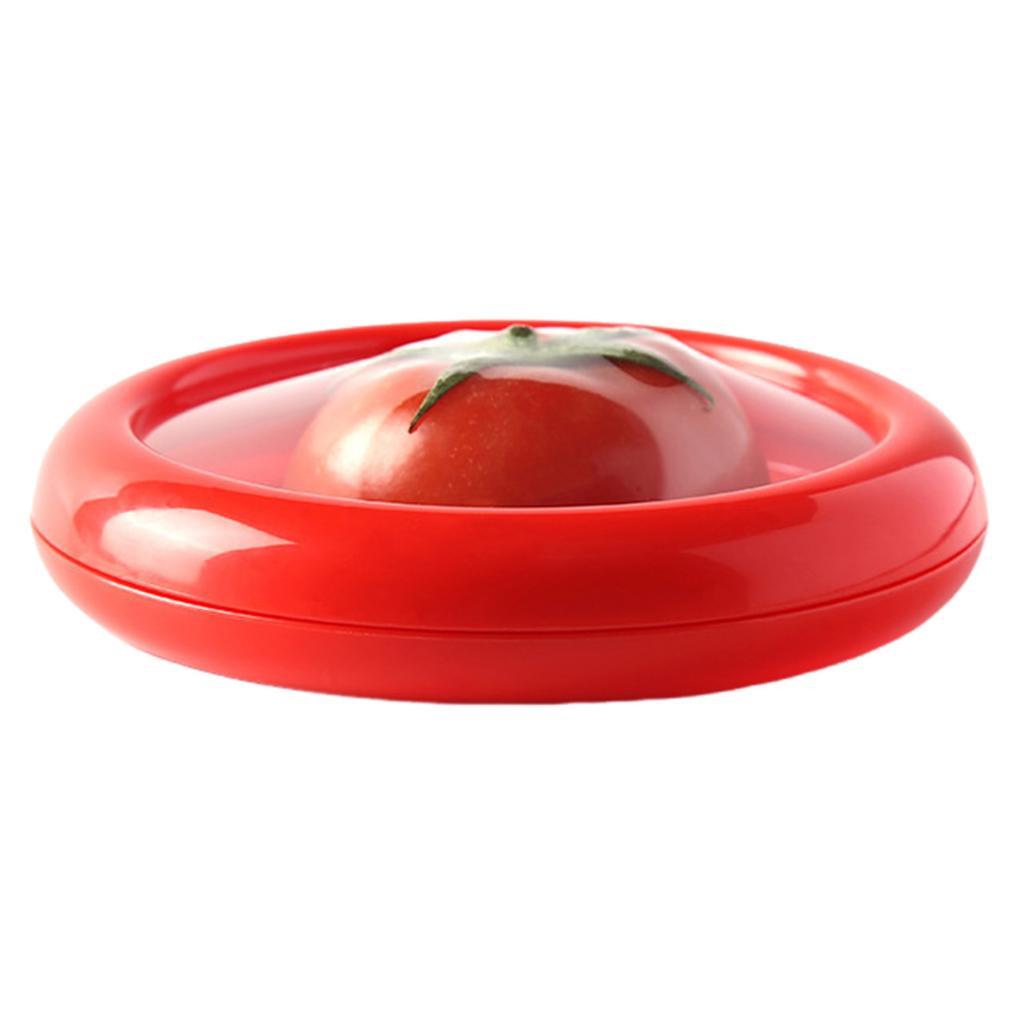 Silicone Fruit Storage Box Refrigerator Storage Kitchen Gadgets Suitable for Lemon and Other Food