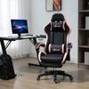 Office Chair, Gaming Chair, 1 Headrest, 1 Lumbar Support, Pink + Black