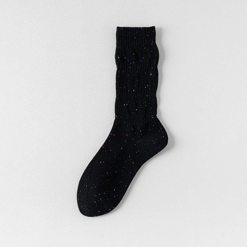 Female Spring and Autumn Loose Open Not To Pull Foot Moon In Tube Socks