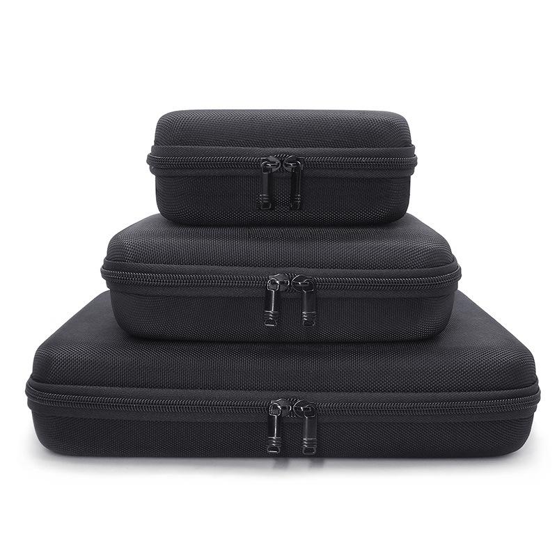 Electronics Accessories DIY Storage Bag Hard Shell Large Capacity for Gopro Camera HDD Multifunctional Travel Organizer Case