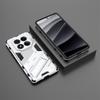 Punk bracket Phone Case For Xiaomi Redmi Note 14 4G Global Case Shockproof For Redmi Note 14 Pro 4G Funda Back Cover
