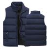 Men's Winter Vest Cotton Jacket Men's Casual Warm Cotton Clothing Cotton Sleeveless Vest