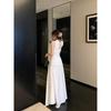 Romantic Atmosphere Around Sleeveless Tube Top Dress Women's High-end Vacation Long Dress Dress Birthday Dress Temperament New
