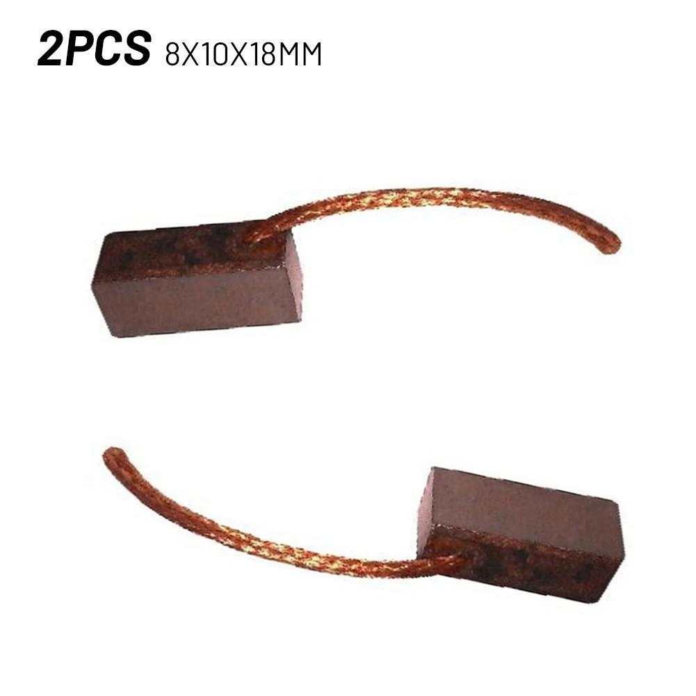 2pcs Carbon Brush 8x10x18mm Accessories Carbon Brushes