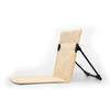 Aluminum Zinc Zinc Alloy Frame Folding Backrest Cushion Single Lazy Chair  Picnic Activities