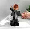 Punch Free Hair Dryer Holder Metal Bathroom Organizer Portable Hair Dryer Storage Rack  Salon