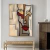 Picasso Classical Art Oil Paintings Print On Canvas Art Posters and Prints Abstract Famous Wall Art Pictures for Living Room
