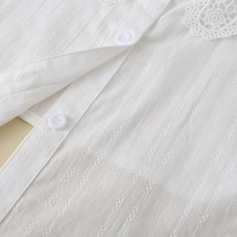 Fake Collar Women'S Lace Jacquard Collar Shirt Chiffon Sweet Style Versatile Sweater Collar B561
