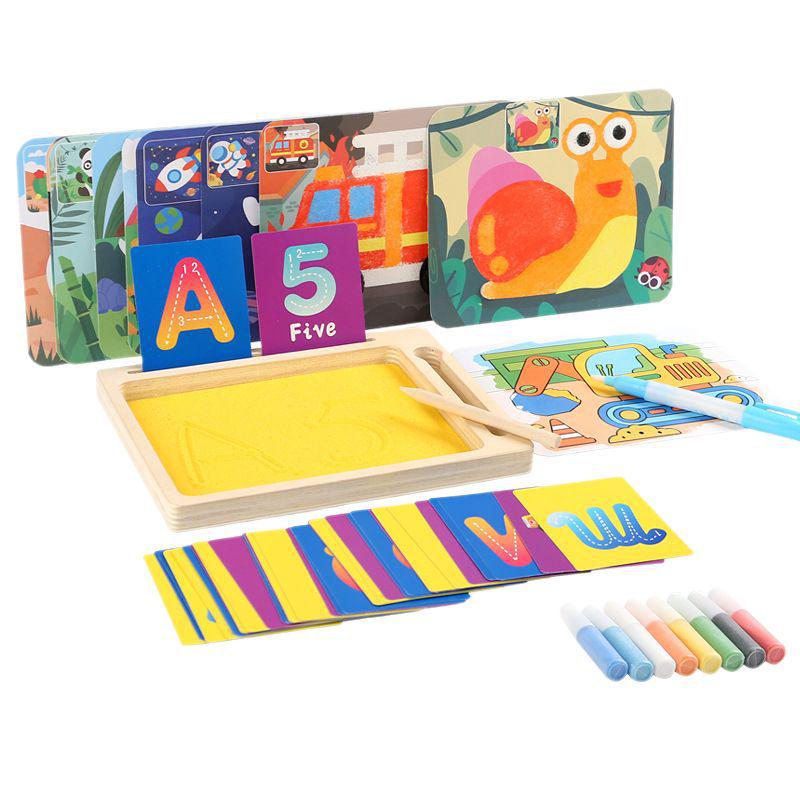 Children's Large-Size Creative Sand Painting and Graffiti Toy