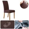 Waterproof Jacquard Chair Cover for Dining Room Stretch Seat Slipcover Home Kitchen Spandex Protector Cases 1/2/3/4/5/6/8pcs