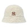 MLB Polyester Bucket Hats Unisex Cream Fashion 3AHTB0156-50CRS