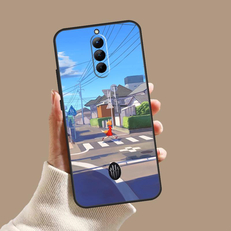 Manga Anime Street Case For ZTE Nubia Red Magic 11 10S 9S 8S 8 9 10 Pro Plus 6 7 6S 7S Pro 5G 6R 10 Air Cover