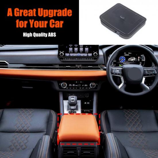 For Mitsubishi Outlander + Center Car Armrest Privacy Storage Box Cover Trim