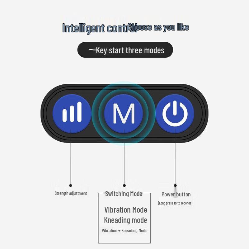 Misida Rechargeable Neck Massager Pillow