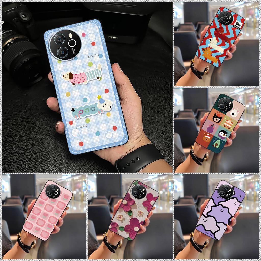 Animals Protective Phone Case For Blackview Shark8/Oscal Tiger12 Phone Pouch Full wrap Waterproof Silicone Anti-dust TPU