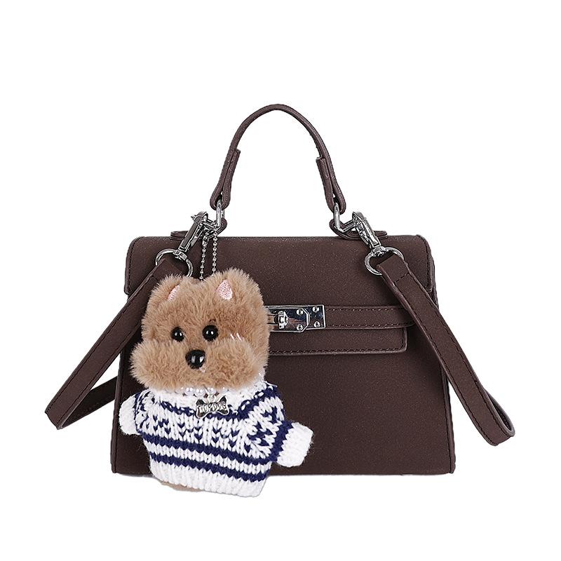 Retro Small Bag Women's Autumn and Winter Versatile 2025 New Simple Fashion Messenger Bag Women's Portable Work Small Square Bag