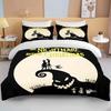 Set Biancheria da Letto Stampato 3D The Nightmare Before Christmas 1 Copripiumino 2 Federe Set Biancheria da Letto per Adulti e Bambini Varie Misure