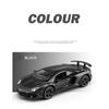 1/36 Lamborghini Aventador LP750-4 Sportwagen Diecast Metalllegierung Modellauto Sound Licht Rückzug Sammlung Kinderspielzeug Geschenke D161