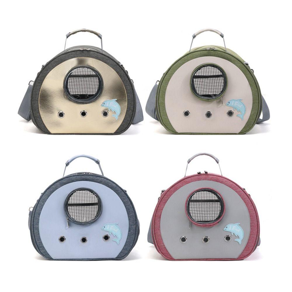 Portable Hamster Travel Carrier Handheld Hamster Carry Bag Chinchilla Outdoor Cage  Outdoor