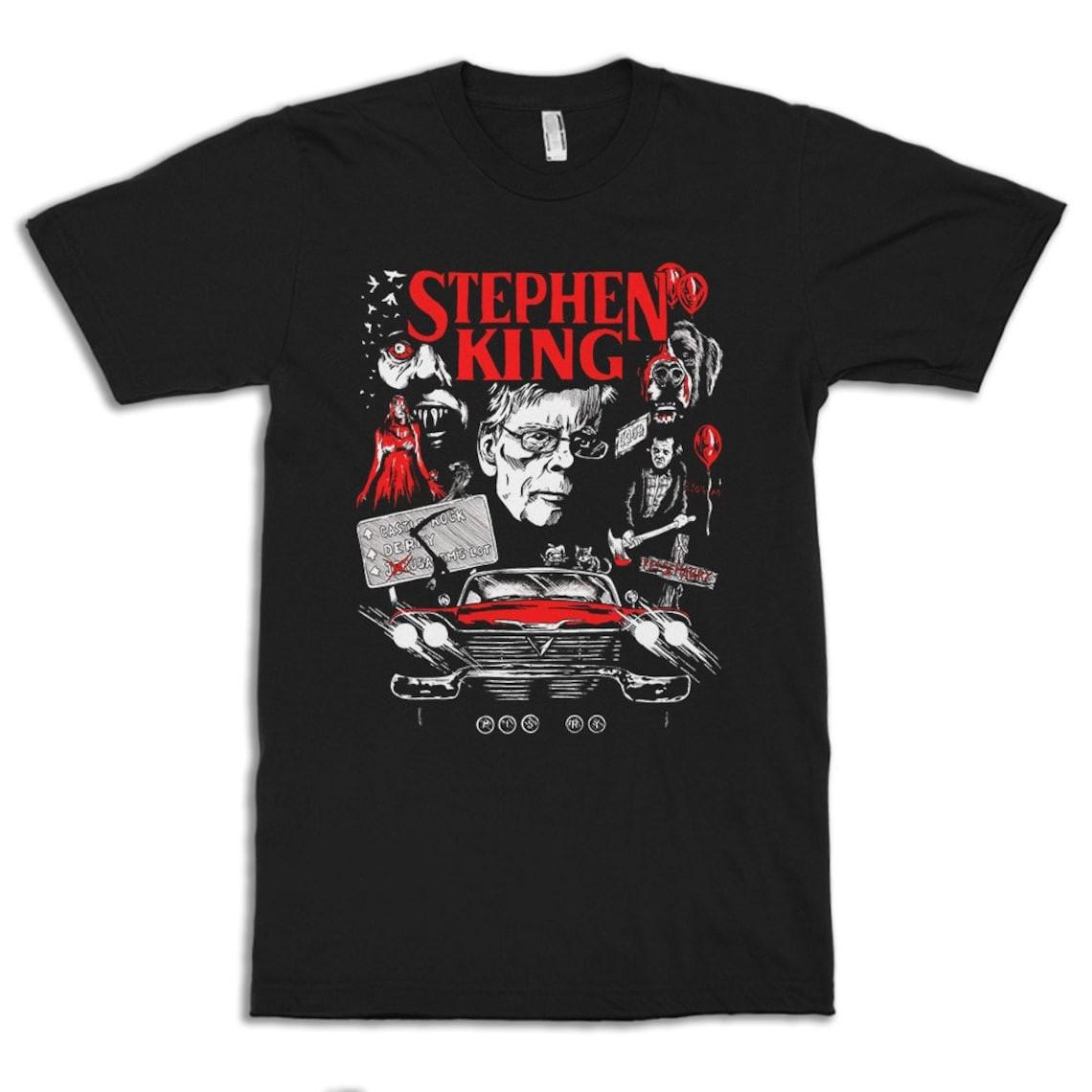 

Stephen King Horror Movies unisex T-Shirt XXXL