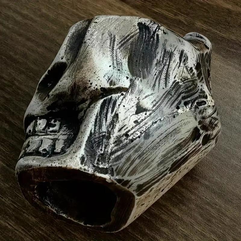 1Pc Whistle Skull Human Whistle Camping Tools  Explosive Net Red Ghost Whistle