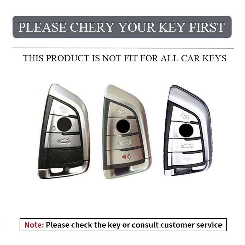 Car Key Case Cover Protector Shell For BMW X1 X3 X4 X5 F15 X6 F16 G30 7 Series G11 F48 F39 520 525 F30 118i Keychain Accessories