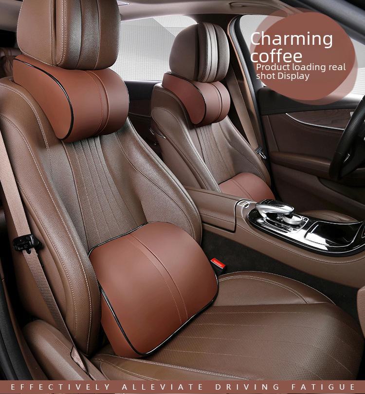 Memory Foam Car Headrest Lumbar Support Neck Pillow - Space Cotton Gift