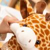 Simulation Giraffe Plush Toys Stuffed Animal with Scarf Room Decoration My Little Giraffe Accompany Sleep Toy for Birthday Gifts