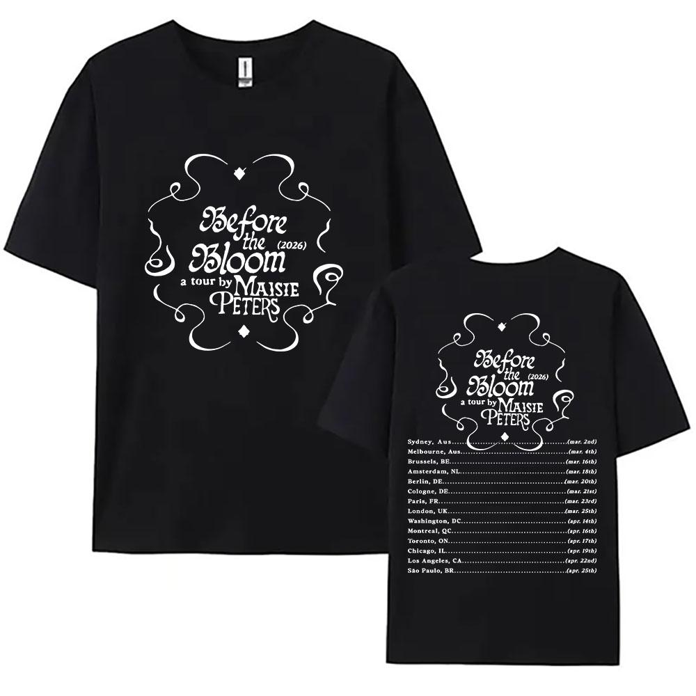 

Maisie Peters Florescence Tour 2026 Tshirts Summer Cotton Women/Men T-shirt Unisex Streetwear O-neck Fashion Design Print Merch XXL