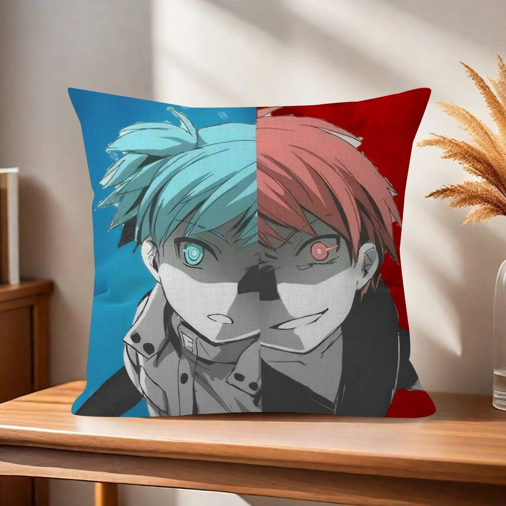Anime Assassination Classroom Kussen Anime Kussen Bank Bed Hoofdkussenhoes Kussenhoes Mode 30x30cm