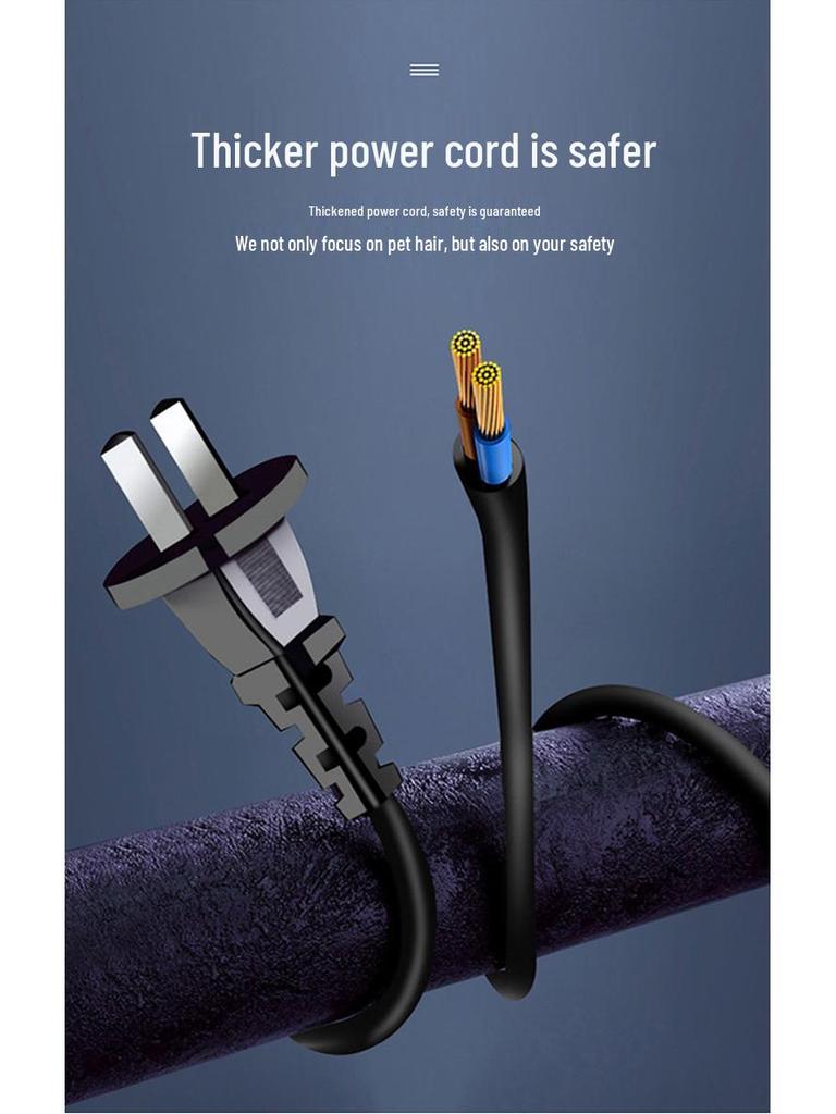 High-Power Low-Noise Pet Hair Dryer for Large Dogs