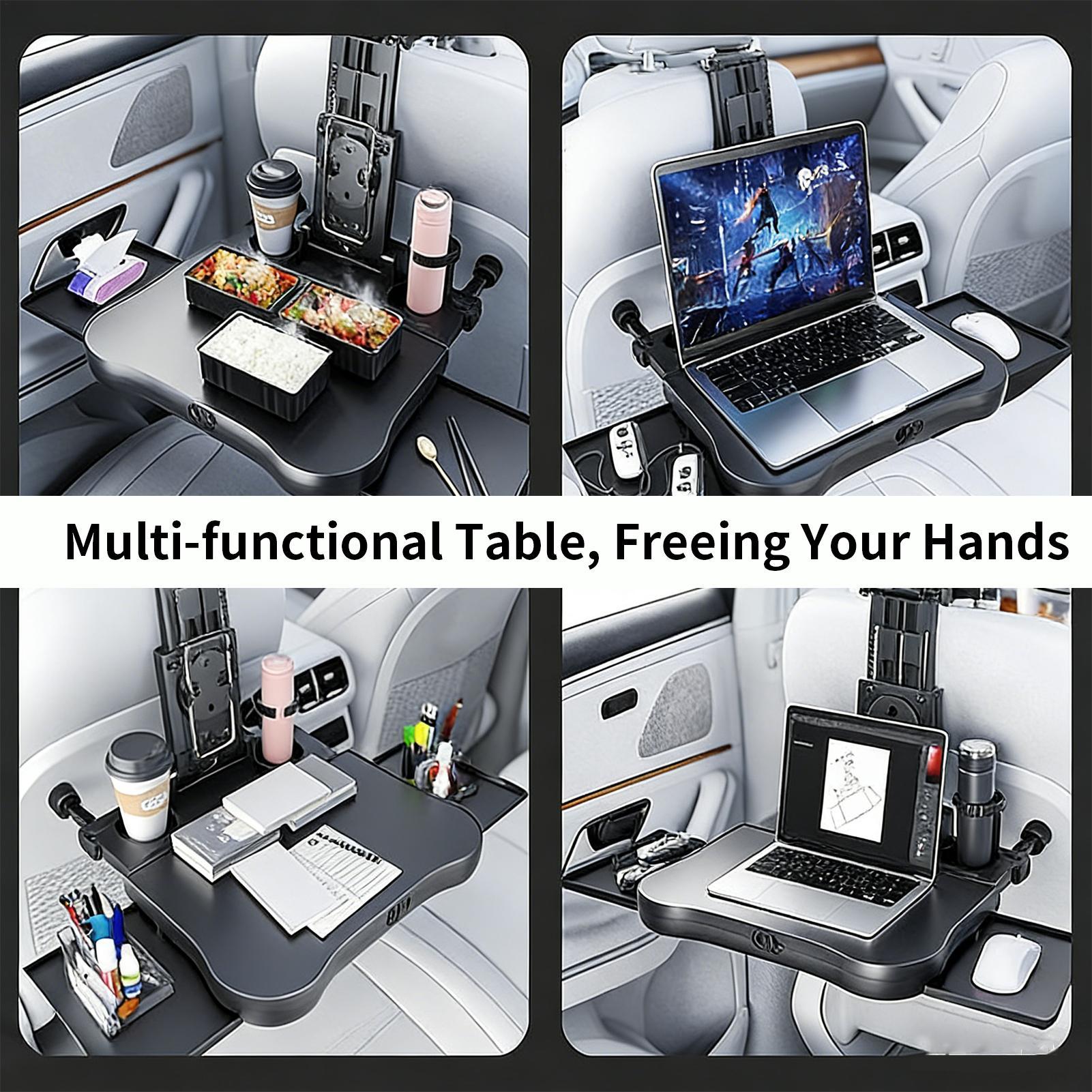 

Car Seat Table High Load-bearing Foldable Adjustable Back Headrest Seat Eating Food Trays For Trailer RV Truck Automotive Pickup China Mainland