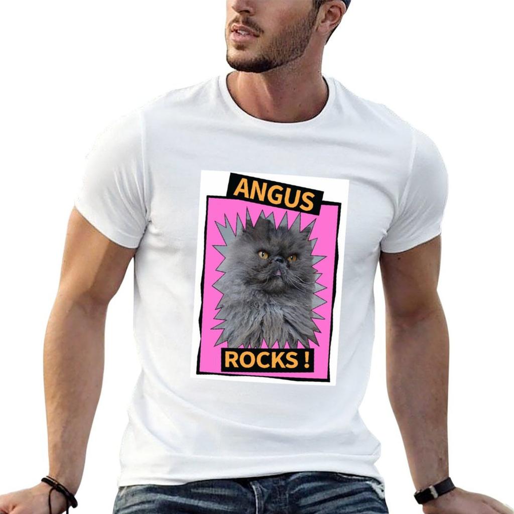 Angus Rocks TShirt t shirt man casual t shirts designer TShirt
