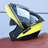 ORZ electric bicycle helmet ABS with double lenses, men's and women's four season open face helmet, riding helmet DOT