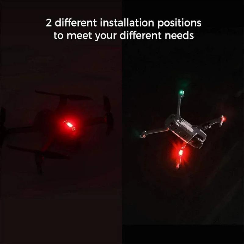 7 Colors Drone Strobe Light USB LED Motorcycle Turn Signal Indicator /Model Aircraft Night Flying Signal Flashing Warning Light
