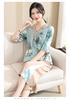 2026 Summer Chiffon Top Set for Stylish Middle-Aged and Elderly Mothers (Short/Mid-Sleeve)